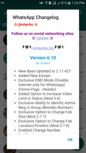WhatsApp plus JiMODs v6.10 Jimtechs Editions