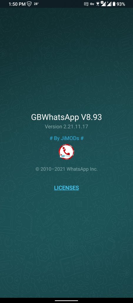 WhatsApp+ JiMODs v8.93 Jimtechs Editions