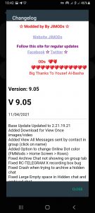 WhatsApp+ JiMODs v9.05 Jimtechs Editions