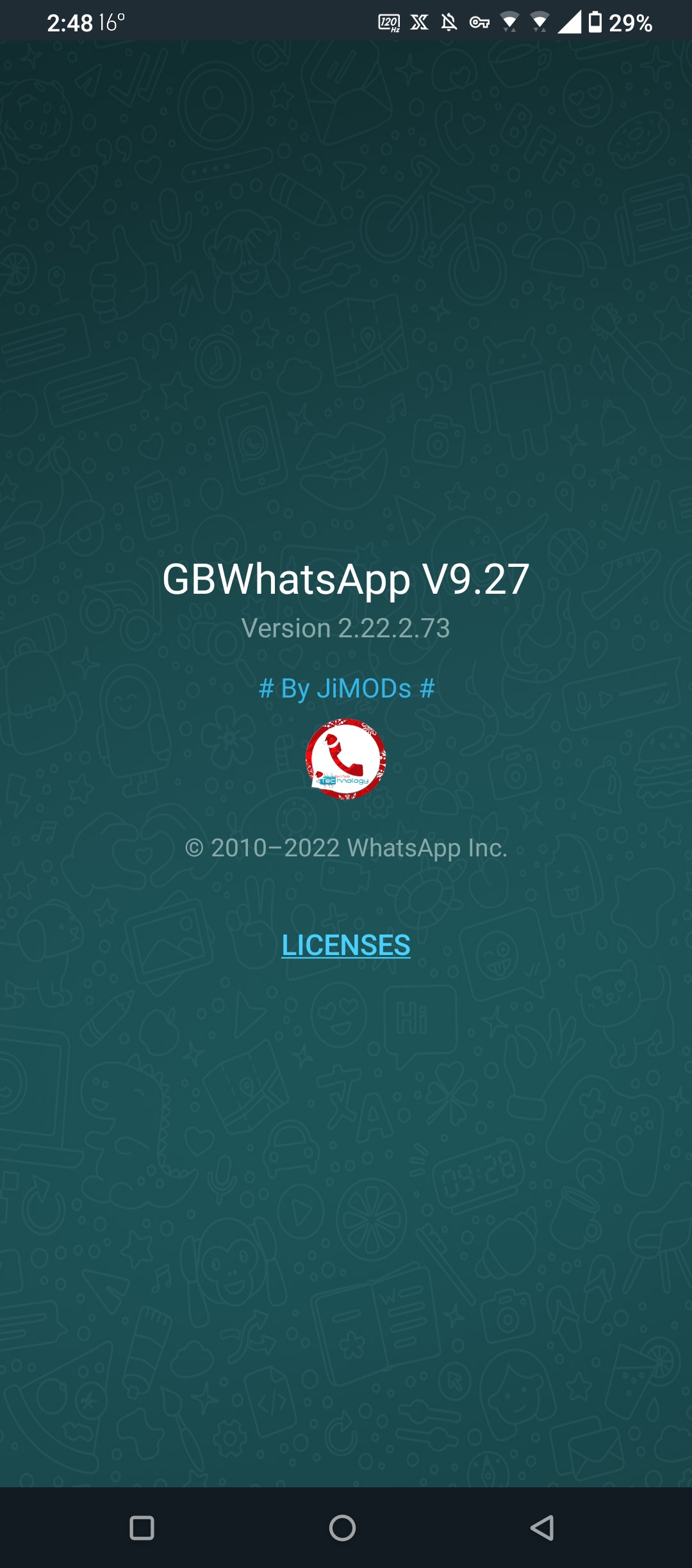 WhatsApp+ JiMODs v9.27 Jimtechs Editions