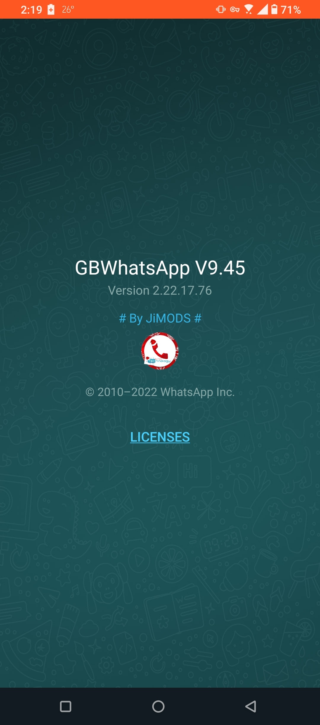 WhatsApp+ JiMODs v9.45 Jimtechs Editions