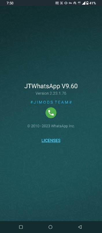 WhatsApp+ JiMODs v9.60 Jimtechs Editions