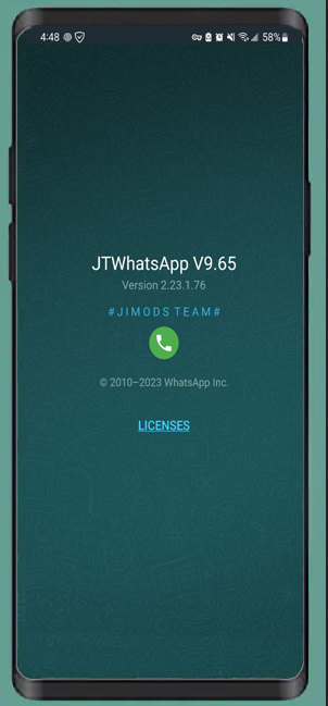 WhatsApp+ JiMODs v9.65 Jimtechs Editions