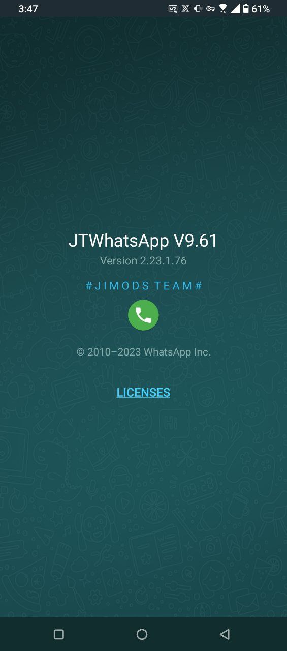 WhatsApp+ JiMODs v9.61 Jimtechs Editions